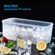 Load image into Gallery viewer, kibhous Ice Cube Trays, 4 Pieces Ice Cube Molds Round Big Ice Balls Square Diamond Ice Cube Trays, Blue
