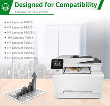 Load image into Gallery viewer, GREENSKY Compatible Ink Cartridge Replacement for HP P2035 P2035N P2055DN P2030 P2050 P2055D P2055X (Black, 2-Pack) Printer
