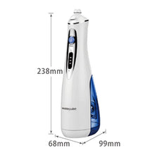 Load image into Gallery viewer, Waterpulse V400PLUS Water Flosser Dental Oral Irrigator Cordless Rechargeable 240ML 3 Modes 4 Jet Tips Oral Irrigator for Travel Home Braces and Bridges Care
