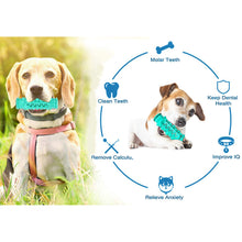 Load image into Gallery viewer, Cowin Dog Chew Toys Toothbrush Dog Toys for Aggressive Chewers Large Breed Doggy Brushing Stick Extremely Durable for 25-70 LBS Medium Large Dogs
