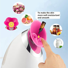 Load image into Gallery viewer, Facial Steamer, Nano Ionic Face Steamer for Facial Deep Cleaning, Humidifier Face Skin Moisturizing, Portable facial steamer Hot Mist Unclogs Pores Home Spa
