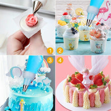 Load image into Gallery viewer, Cake Decorating Supplies, 61 Pcs Cake Decorating Kit with Non-Slip Cake Turntable, Cake Pans, Standard Converters, Cake Decorating Tools, Muffin Cups, Baking Supplies and Baking Set
