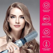 Load image into Gallery viewer, Hair Dryer Brush,Hot Air Brush, Diffuser Heater Comb 7 in 1 Air Brush Set Hair Straightener Curler Perm Easy Use Practical Hair Styling Tools
