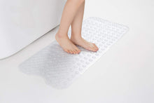 Load image into Gallery viewer, Bath Tub Mat, 39 x 16 Inches Non-Slip Shower Mats with Suction Cups and Drain Holes, Bathtub Mats Bathroom Mats Machine Washable, Clear
