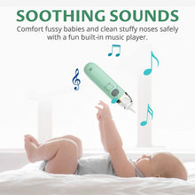 Load image into Gallery viewer, Baby Nasal Aspirator - Battery Powered Nose Cleaner with 3 Suction Levels for Newborn Infant Toddlers Kids for First Aid Kits &amp; Nurseries

