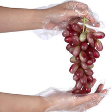 Load image into Gallery viewer, (5*100) Disposable Transparent Barbecue Gloves Work for Food Service gloves,Cooking, Cleaning, Hair Coloring, Painting,BBQ,Food Handling
