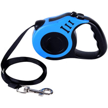 Load image into Gallery viewer, Meidong Retractable Dog Leash 16ft Heavy Duty Pet Walking Leash with Anti-Slip Handle 360° Tangle-Free One-Hand Brake Blue
