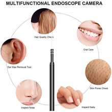Load image into Gallery viewer, Cosmonic Ear Wax Removal Tool, USB Otoscope-Ear Scope Camera, 5.5 mm Waterproof HD Digital Endoscope with Earwax Cleaning Tool for Android/Windows/Mac

