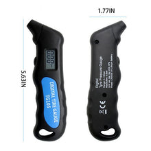 Load image into Gallery viewer, Meidong Digital Tire Gauge, Tire Pressure Gauge, Digital Tire of TG105 Barometer Multi-Function Tire Gun Spotlight
