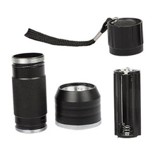 Load image into Gallery viewer, UV Flashlight Pet Urine Detector Light Handheld Flashlight Black light UV Lights 21 LED Ultraviolet Blacklight For Dog Cat Urine Dry Stains Bed Bug (Black)
