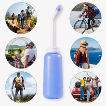 Load image into Gallery viewer, Meidong Portable Travel Bidet Peri Bottle for Postpartum Care Handheld Personal Bidet Sprayer 500ML Eva Bottle Water Capacity Cleaner for Personal Hygiene Cleaning Baby Bidet Hemmeroid Treatments
