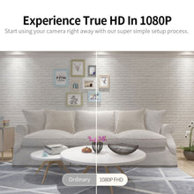 Load image into Gallery viewer, WiFi Camera, 1080P Indoor Camera Wifi Baby Monitor with 2-Way Audio, Human Detection, Night Vision, Home Surveillance Camera for Pet/Baby/Elder
