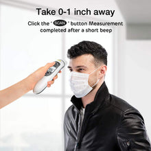 Load image into Gallery viewer, Baby Thermometer, Forehead and Ear Thermometer with Fever Alarm and Memory Function, Ideal for Babies, Adults, Indoor, and Outdoor Use
