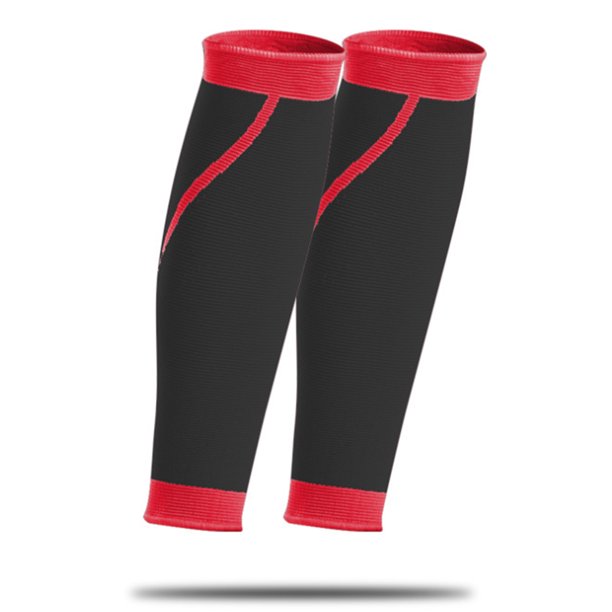 COSMONIC Calf Compression Sleeves Leg Compression Socks Calf Guard Pain Relief Black