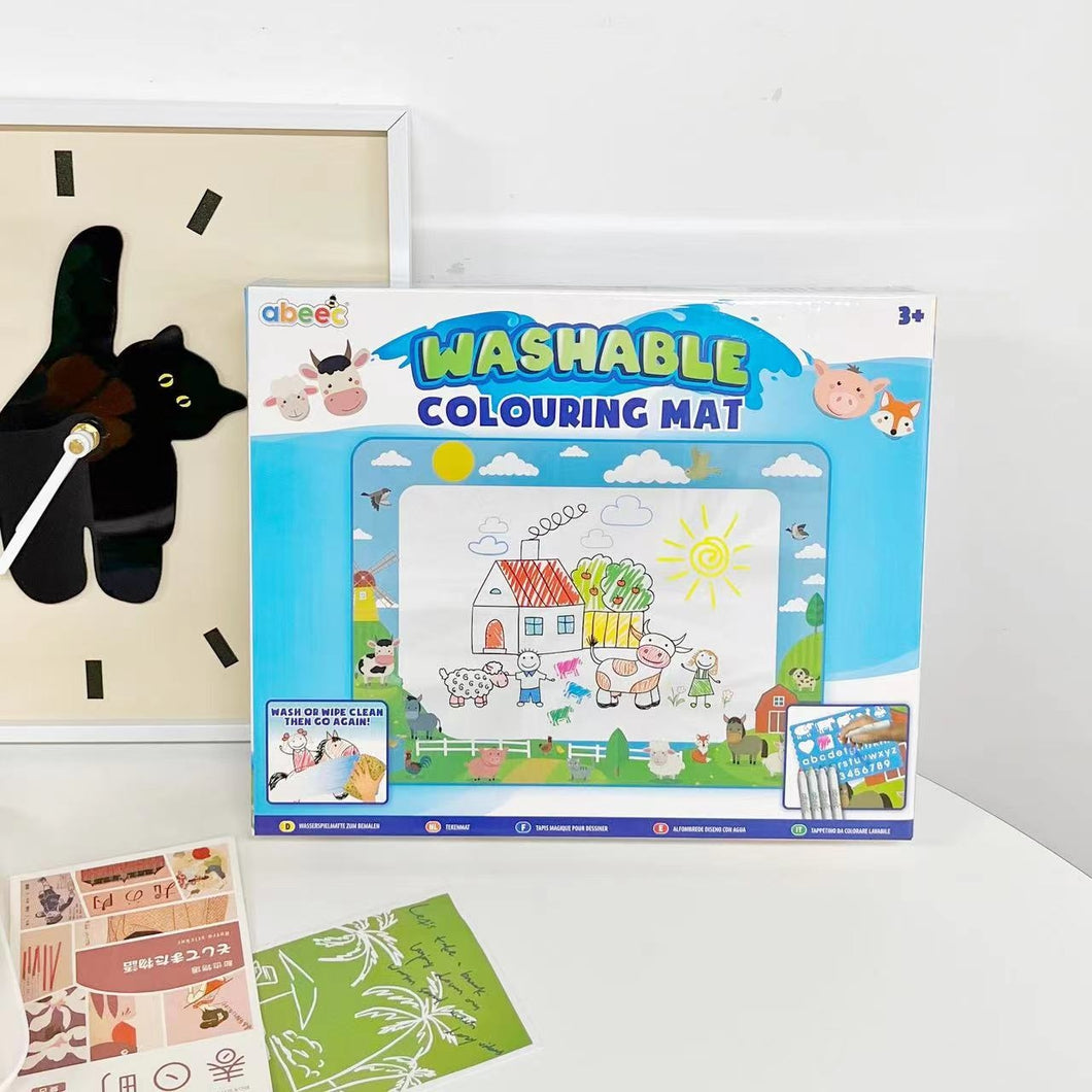 Clearance Aqua Coloring Mat