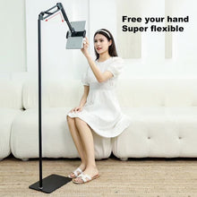 Load image into Gallery viewer, Tablet Floor Stand COSMONIC 360 Degree Adjustable Rotating Phone Holder Tablet Stand-Foot Floor Stand for 3.5 to 11 in Devices
