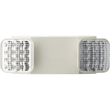 Load image into Gallery viewer, Cosmonic LED Emergency Exit Lighting Fixtures with 2 LED Heads and Back-Up Batteries- US Standard Emergency Light, UL 924 Qualified, 120-277 Voltage
