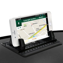 Load image into Gallery viewer, Cell Phone Holder for Car, Dashboard Car Pad Mat Vehicle GPS Mount Universal Fit All Smartphones, Compatible iPhone Xs/XS Max XR X 6S 7/8 Plus, Galaxy Note 9/8 S8/S9/S10 Plus J7 J3, Pixel 3 XL
