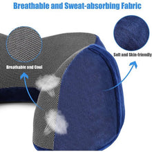 Load image into Gallery viewer, Meidong Travel Pillow Memory Foam Neck Pillow, Upgrade Design Perfect Support Machine Washable Airplane Travel Kit U Shaped Pillow with 3D Contoured Eye Mask, Earplugs, Travel Bag
