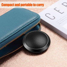 Load image into Gallery viewer, Cosmonic Conference Microphone Portable USB Computer Mic, 360° Omnidirectional Stereo PC Microphone for Computer Desktop Laptop Tablet, Ideal for Conference,Meeting,Gaming,VoIP Calls, Skype
