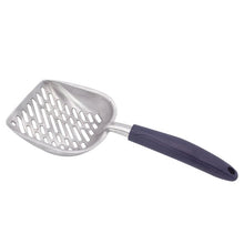 Load image into Gallery viewer, Meidong Cat Litter Scoop, Steel Pet Poop Shovel with Rubber Handle, with Convenient Hanging Hole, Keeps Litter-Box Neat and Odorless
