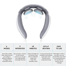 Load image into Gallery viewer, Electric Pulse Neck Massager SWTROOM Deep Tissue Trigger Point Massager Portable Pain Relief 6 Modes 9 Levels

